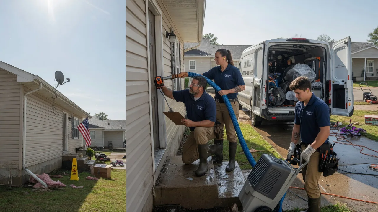 Ceiling Water Damage Restoration in Minden, IA near me